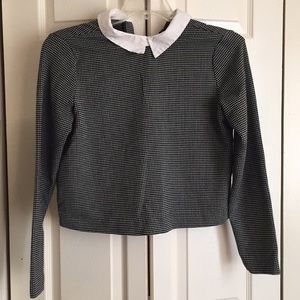 Zara Long sleeve crop top